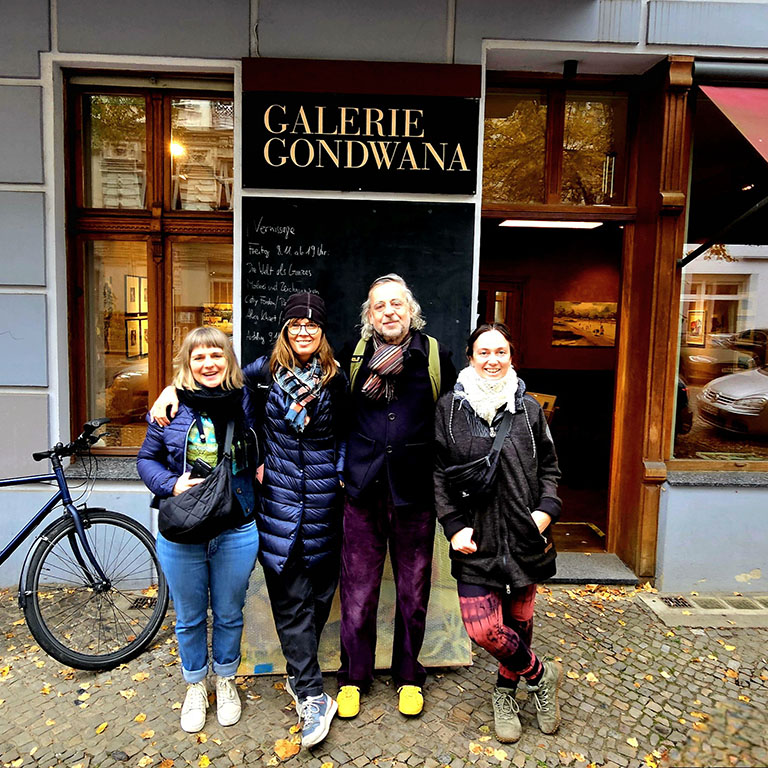 Ausstellung - Die Welt als Ganzes - Peter Hintz - Andrea Werner - Caty Forden - Alica Khaet