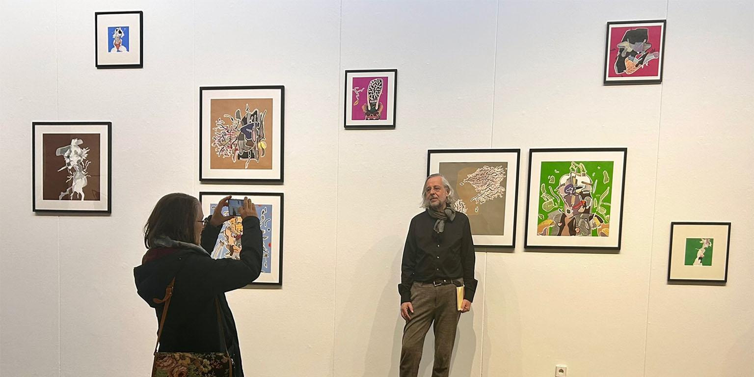 Ausstellung Oberlichtsaal Sindelfingen - Peter Hintz und Presse